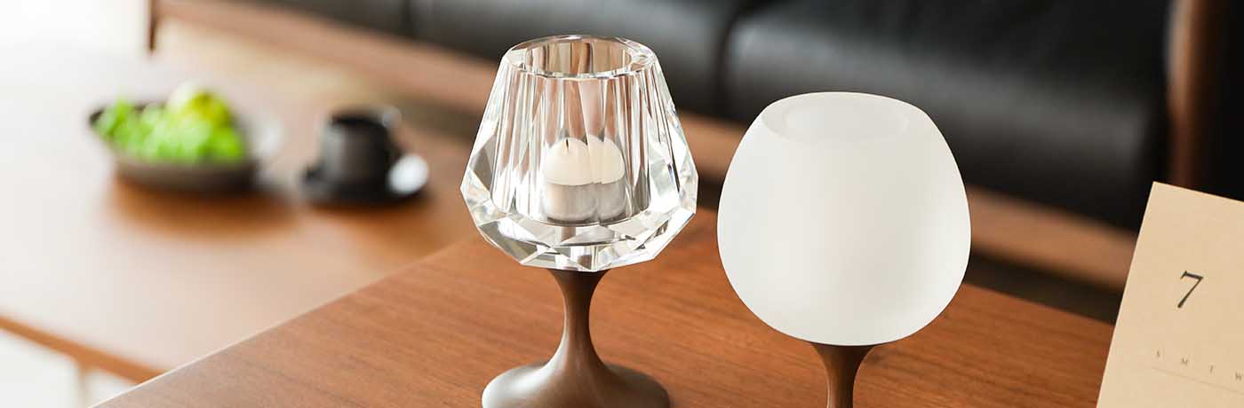 木製キャンドルホルダー | 無垢材を使用したハンドメイド品 | MUKU工房