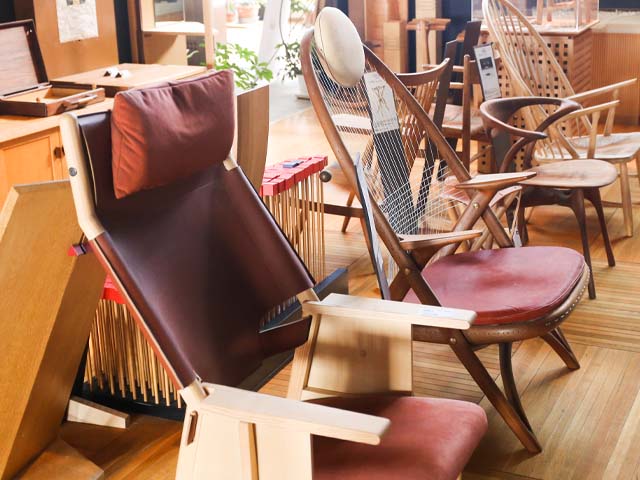 師走ギフト 銘木 座卓 引き出し2つ付き 杢目キラキラ 匠の手工藝 匠