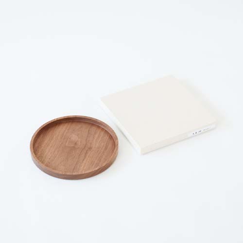 旭川クラフト Arms 工房アームズ 丸盆 国産クラフト 木製 トレー