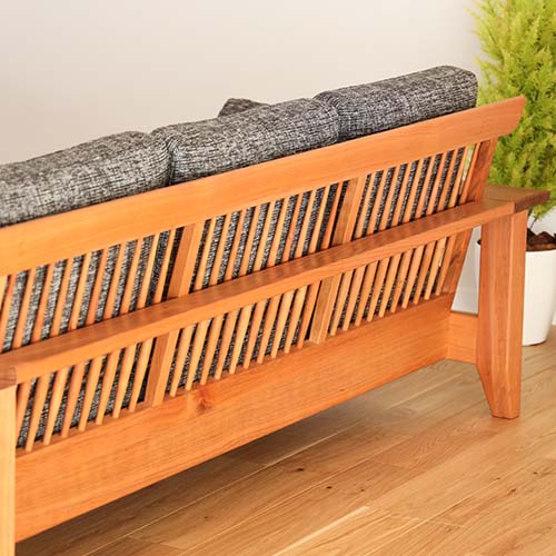 飛驒家具ARTS CRAFT JAPAN 沙發日本產家具實木沙發腳凳布料| MUKU工房