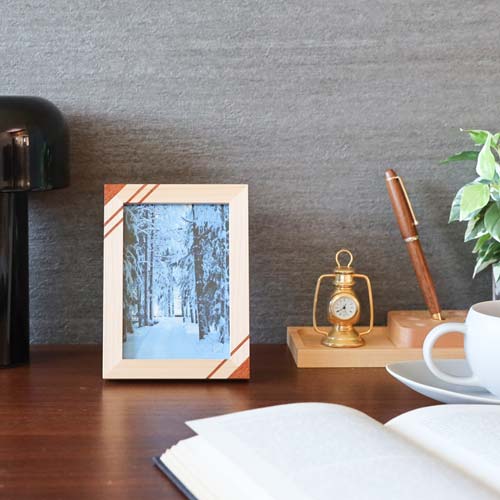 旭川クラフト 文佳堂 リーニエ フォトスタンド 国産クラフト 木製 写真