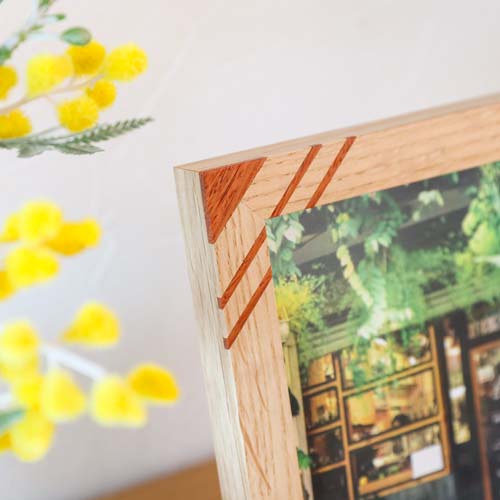 旭川クラフト 文佳堂 リーニエ フォトスタンド 国産クラフト 木製 写真