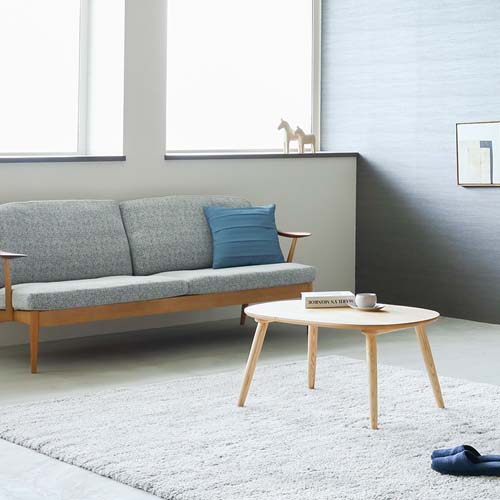 旭川家具 cosine コサイン ダンランセンターテーブル 国産家具 無垢