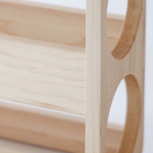 こいちゃん 　BEEFETER木製ボトルラック イケア IKEA ボトルラック ワインラック木製 9本用 無垢材