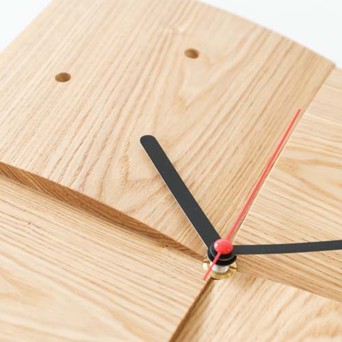 旭川家具 cosine コサイン 掛け時計R 国産クラフト 木製