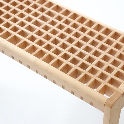 旭川家具 cosine コサイン コウシスツール 国産家具 無垢 ベンチ