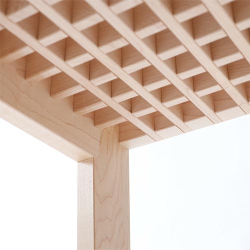 撮影展示品　cosine KOHSHIスツール　メープル 旭川家具 cosine コサイン コウシスツール 国産家具 無垢 ベンチ