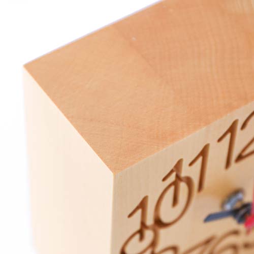 旭川家具 cosine コサイン Mukudokei ムク時計 小 国産クラフト