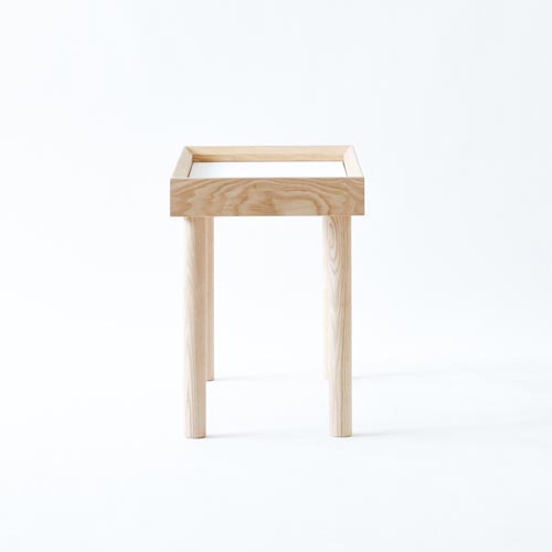 美品　旭川家具　MUKU工房　コサイン　プランスタンド　タモ材♡ 旭川家具 cosine コサイン Plant プラント ラック 国産クラフト