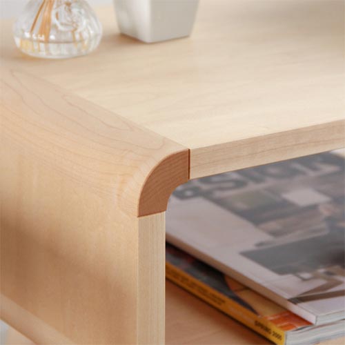 旭川家具 cosine コサイン ラックテーブル 国産家具 無垢 サイド