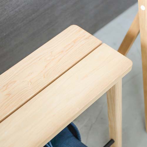 旭川家具 cosine コサイン シューラックベンチ 国産家具 無垢 ベンチ
