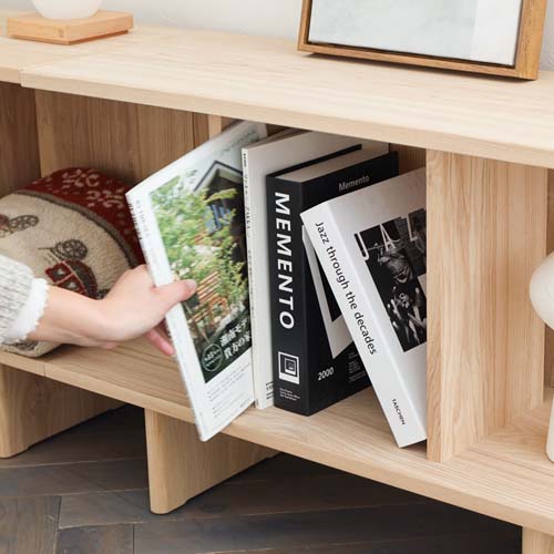 旭川家具 cosine コサイン サイドシェルフ 国産家具 無垢 ラック