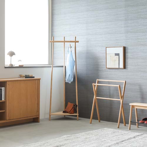 旭川家具 cosine コサイン Tepee ティピー コーナーラック 国産家具