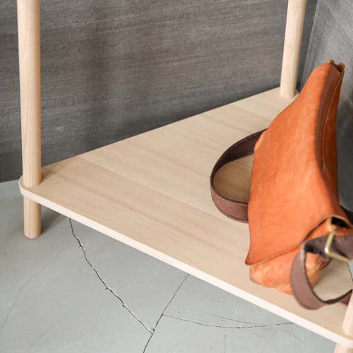 旭川家具 cosine コサイン Tepee ティピー コーナーラック 国産家具