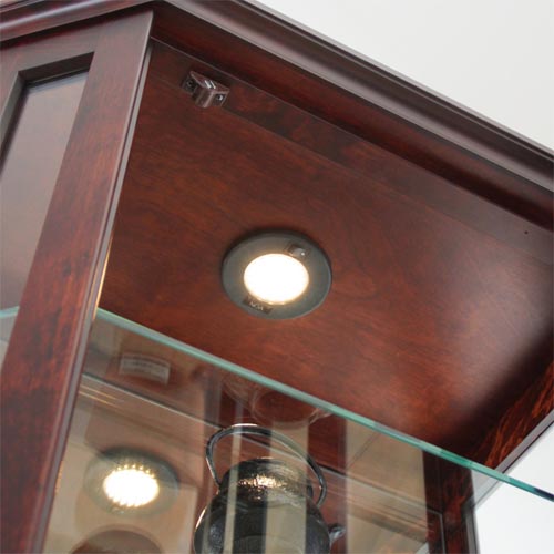 展示品　北海道 旭川家具　河本家具　照明付　キュリオケース　飾り棚　キャビネット 展示品 北海道 旭川家具 河本家具 照明付 キュリオケース 飾り棚