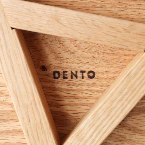府中家具 DENTO 伝統工芸 LISCIO リッショ 3本脚スツール 国産家具