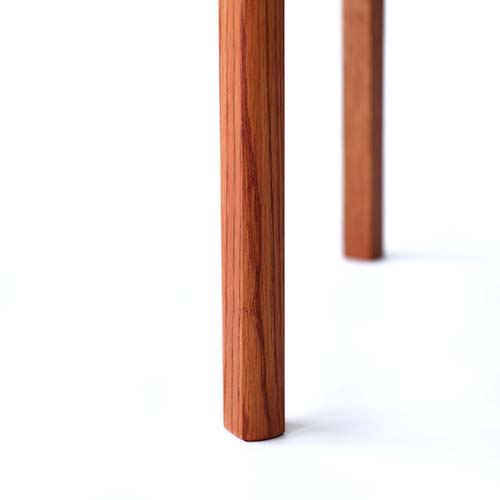スツール DENTO 木製 無垢 チェリー 三つ足　一脚 府中家具 DENTO 伝統工芸 LISCIO リッショ 3本脚スツール 国産家具