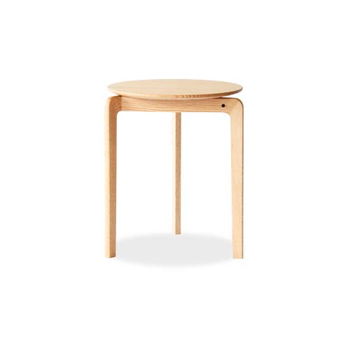 府中家具 DENTO 伝統工芸 LISCIO リッショ 3本脚スツール 国産家具