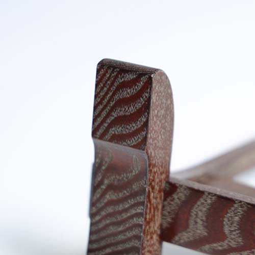 江戸指物 立鏡 伝統工芸品 木製 卓上ミラー アッシュ | MUKU工房