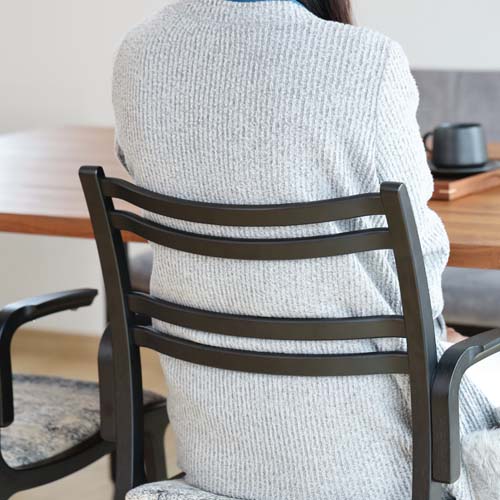 徳島家具 fuji 冨士ファニチア calm カーム セミアームチェア 国産家具