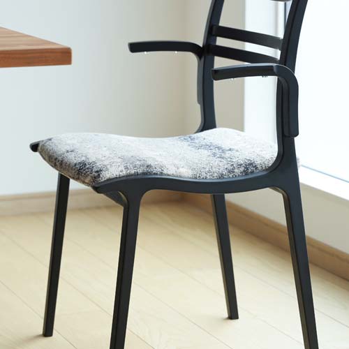 徳島家具 fuji 冨士ファニチア calm カーム セミアームチェア 国産家具