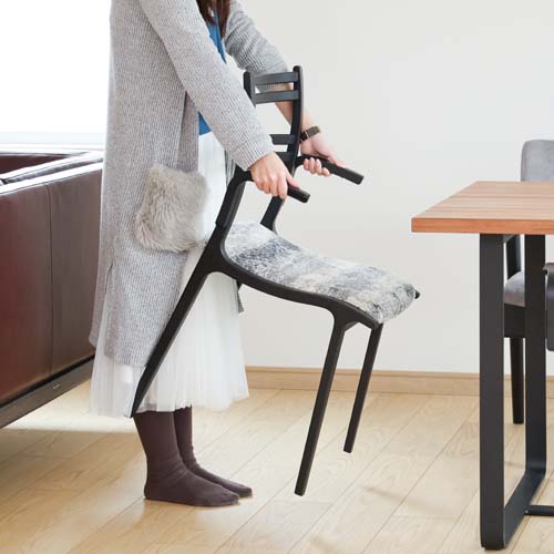 徳島家具 fuji 冨士ファニチア calm カーム セミアームチェア 国産家具