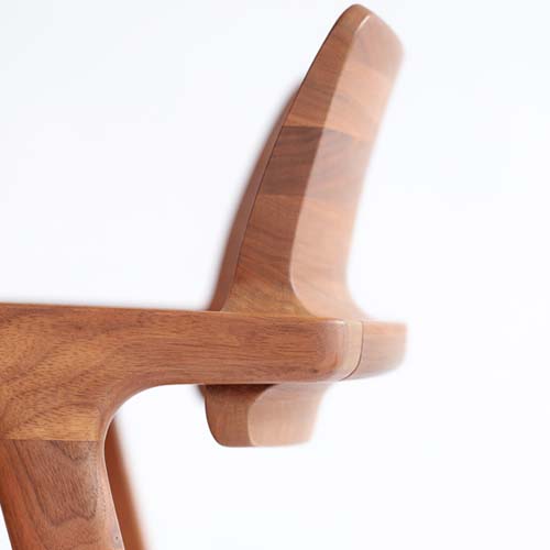 徳島家具 Fuji furniture 冨士ファニチア koti コティ アームチェア 板