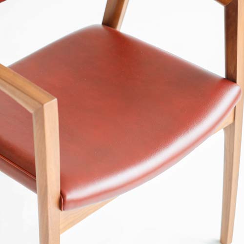 徳島家具 Fuji furniture 冨士ファニチア koti コティ アームチェア 背