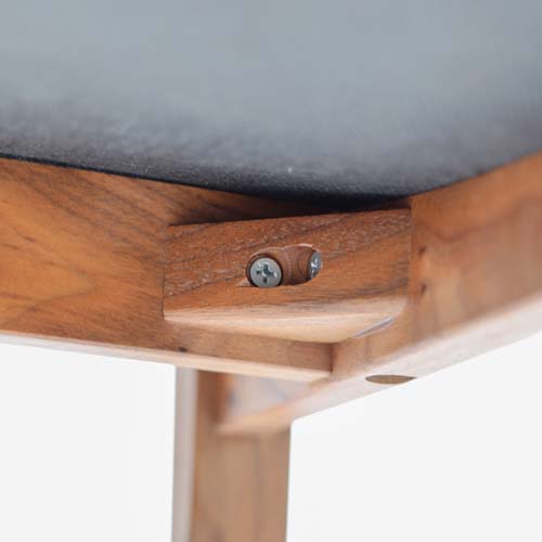 徳島家具 Fuji furniture 冨士ファニチア koti コティ アームチェア 背