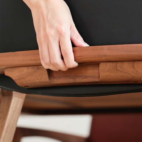 フジファニチア Koti セミアームチェア ① KOTI ARM CHAIR WOOD SEAT｜冨士ファニチア｜コンフォートQ