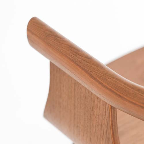 徳島家具 Fuji furniture 冨士ファニチア nagi ナギ アームチェア 板座