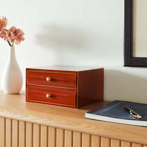 飛騨春慶 福壽漆器店 小物入れ 引出し 伝統工芸品 木製 小物入れ