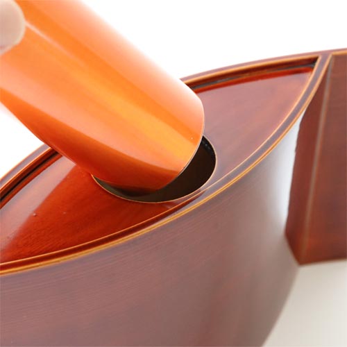 飛騨春慶 福壽漆器店 しずく花器 伝統工芸品 木製 花器 | MUKU工房