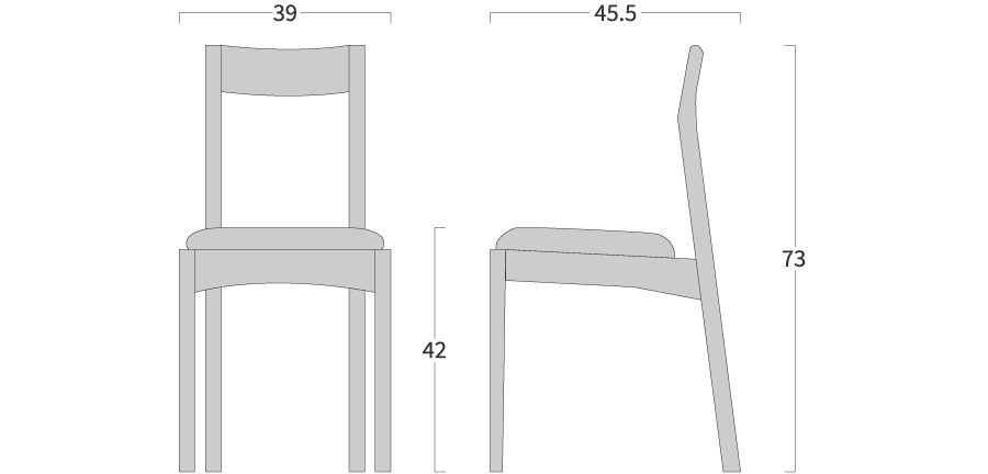 旭川家具 gauzy calm works ガージーカームワークス ダイニングチェア 旭川家具 gauzy calm works ガージーカームワークス ダイニングチェア