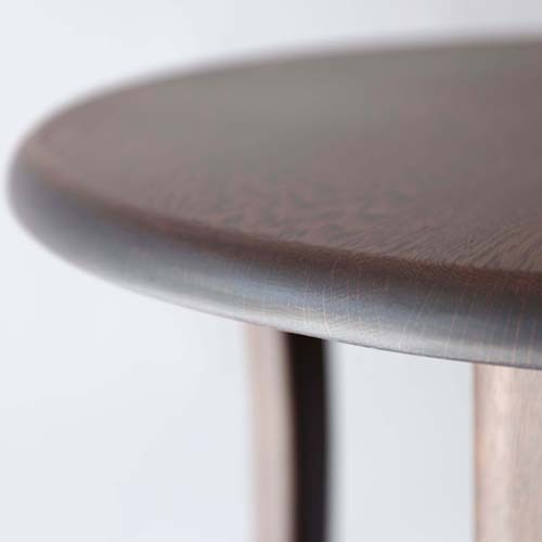 各地の名工房 浜本工芸 No.2200 ラウンドテーブル 国産家具 無垢