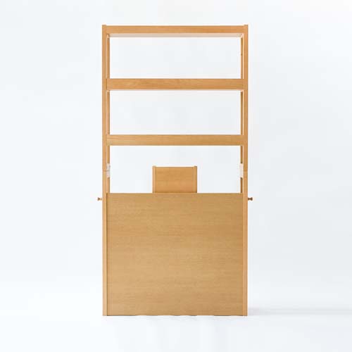 各地の名工房 Hamamoto kogei 浜本工芸 No.2800 書棚 国産家具 無垢