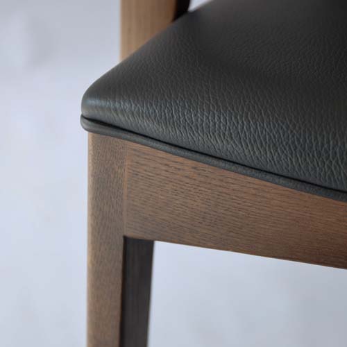 各地の名工房 浜本工芸 No.3400 ダイニングアームチェア 国産家具 無垢