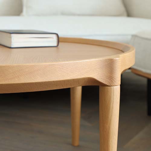 各地の名工房 浜本工芸 No.6000 ネストテーブル ウッド 国産家具 無垢