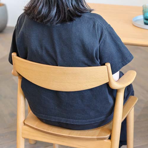 GMGN171A○浜本工芸 / HAMAMOTO ダイニンチェア アームレスチ 各地の名工房 Hamamoto kogei 浜本工芸 No.7000 ダイニングチェア 板座