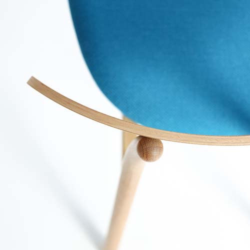 飛騨産業 ダイニングチェア OU色/DBR色 幅42.5×奥46×高さ