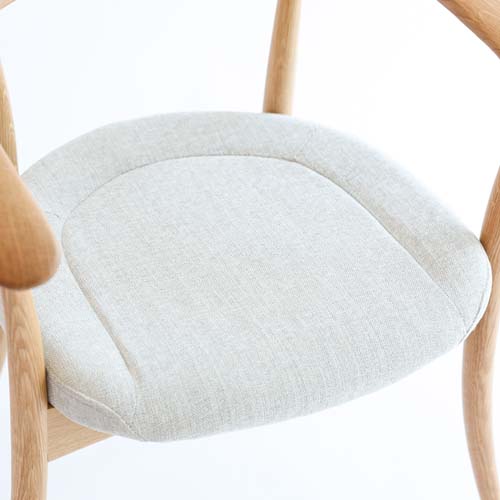 飛騨家具 HIDA 飛騨産業 CRESCENT クレセント アームチェア 張座 国産