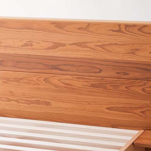 飛騨家具 hida 飛騨産業 月光 ハイバックベッド テーブル 国産家具