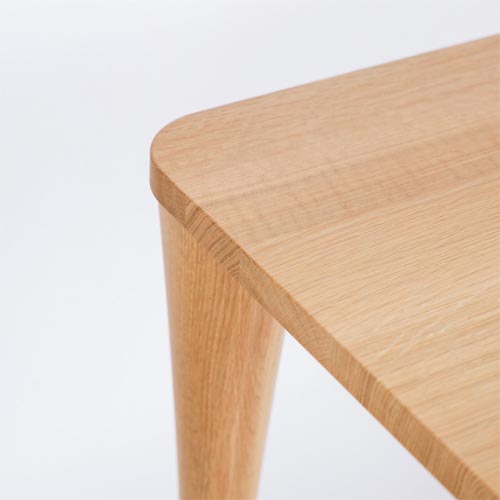 飛騨家具 HIDA 飛騨産業 Jin Dining 侭ダイニング 角丸形天板