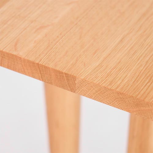 飛騨家具 HIDA 飛騨産業 Jin Dining 侭ダイニング 角丸形天板 V脚 国産
