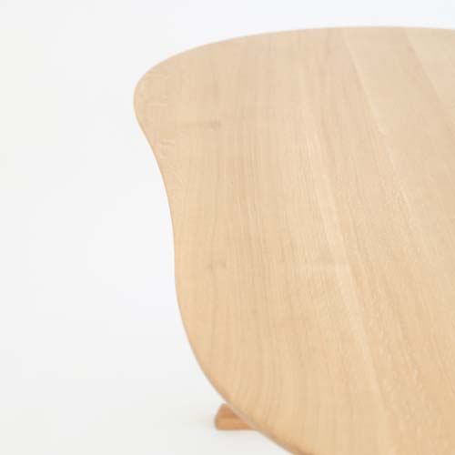 飛騨家具 HIDA 飛騨産業 Jin Dining 侭ダイニング 豆型天板 T脚 国産