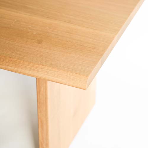 飛騨家具 HIDA 飛騨産業 Jin Dining 侭ダイニング 耳付形天板 板脚