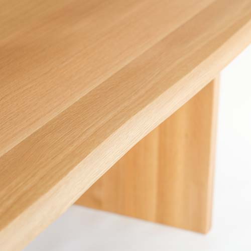 飛騨家具 HIDA 飛騨産業 Jin Dining 侭ダイニング 耳付形天板 板脚