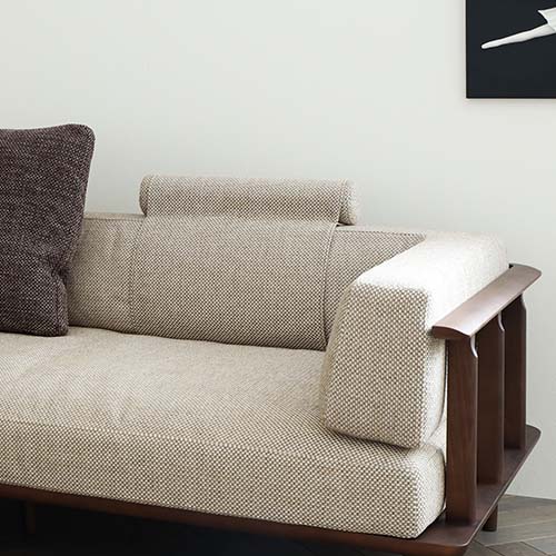 飛騨家具 HIDA 飛騨産業 Seion 静穏 ボルスター 国産家具 ヘッドレスト