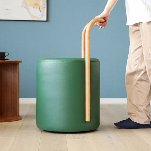 各地の名工房 HIROSHO SEISAKUSHO 宏昇製作所 キャリー スツール 国産