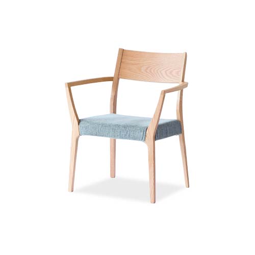 Sale L１　モチコ　飛騨高山　ibata 井端　オーク無垢　チェア 飛騨家具 ibata イバタインテリア falsetto ファルセット アームチェア